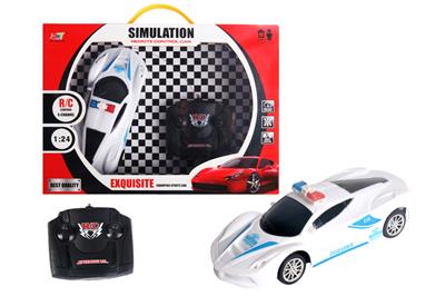 4-WAY FERRARI REMOTE CONTROL POLICE CAR - OBL881606