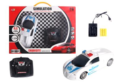 4-WAY REMOTE CONTROL POLICE CAR - OBL881607