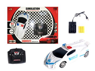 4-WAY LAMBORGHINI REMOTE CONTROL POLICE CAR - OBL881609
