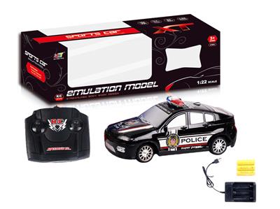 4-WAY REMOTE CONTROL BMW POLICE CAR - OBL881661
