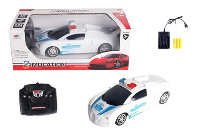 4-WAY REMOTE CROW BUGATTI POLICE CAR - OBL881742