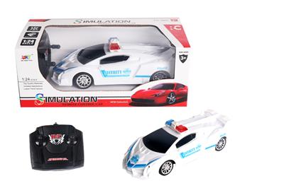 4-WAY REMOTE CONTROL LAMBORGHINI POLICE CAR - OBL881743