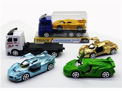 INERTIA TRACTOR ON-BOARD RETURN FORCE OPEN-DOOR SPORTS CAR - OBL881906