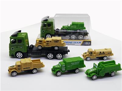 Military vehicle with inertia tractor - OBL881912