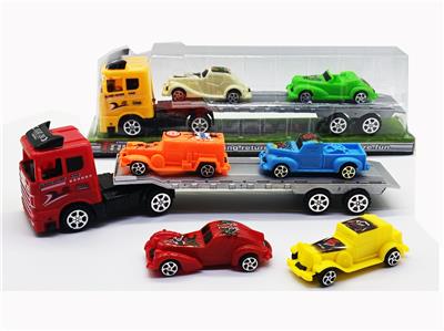 OLD CAR WITH INERTIA TRACTOR - OBL881922