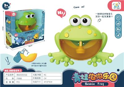 FROG BUBBLE MACHINE - OBL882448