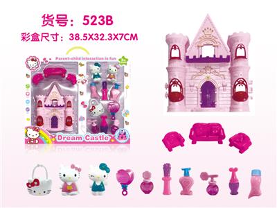 HELLO KITTY CASTLE ORNAMENTS HAVE BEEN HOME - OBL882781