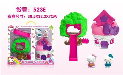 HELLO KITTY CASTLE SLIDE TREE OVER HOME - OBL882784