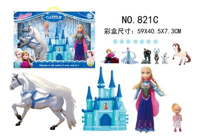 ICE AND SNOW CASTLE AND HORSE AND BAPE - OBL882802