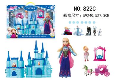 SNOWY EDGE CASTLE PRINCESS BARDOT CARRIAGE - OBL882806