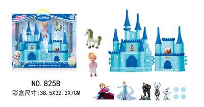 ICE AND SNOW CASTLE AND PONY BABA - OBL882811