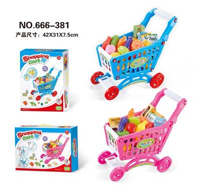 SHOPPING CART (BLUE. RED) - OBL882813