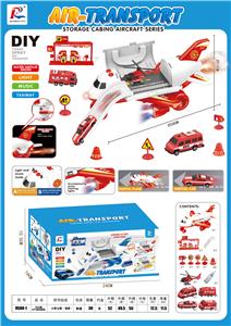SMALL AIRCRAFT DIY PACKAGE (FIRE THEME SMOKE) - OBL882819