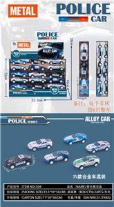 回力金属车/警车 - OBL882955