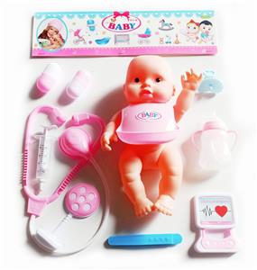 THE MEDICAL KIT IS EQUIPPED WITH A 10 INCH DOLL - OBL883196