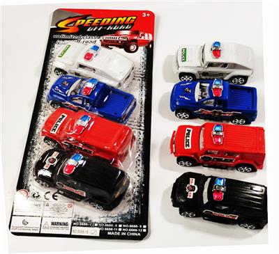 SOLID-COLORED RETURN POLICE CAR - OBL883200