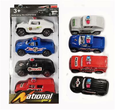 SOLID-COLORED RETURN POLICE CAR - OBL883224
