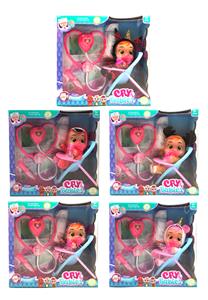 9 INCH GLUE CRYING DOLL WILL DRINK WATER REALLY SHED TEARS - OBL883329