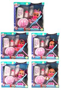 9 INCH GLUE CRYING DOLL WILL DRINK WATER REALLY SHED TEARS - OBL883331