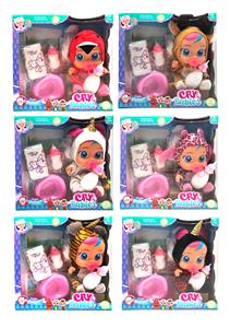 14 INCH GLUE CRYING DOLL WILL DRINK WATER REALLY SHED TEARS - OBL883347