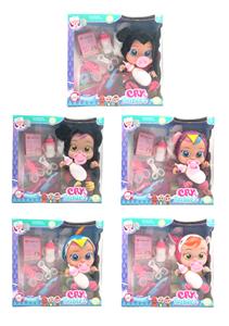 THE 3RD GENERATION OF 14-INCH GLUE CRYING DOLLS WILL DRINK WATER REALLY SHED TEARS - OBL883350