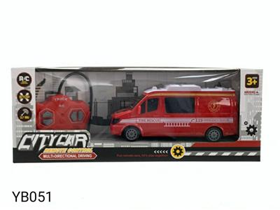FOUR WAY REMOTE CONTROL FIRE ENGINE - OBL883638