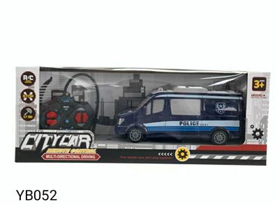 FOUR WAY REMOTE CONTROL SPECIAL POLICE VEHICLE - OBL883639