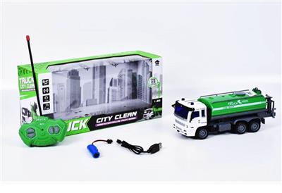 FOUR-WAY REMOTE-CONTROLLED SANITATION VEHICLE WITH LIGHTS - OBL883894