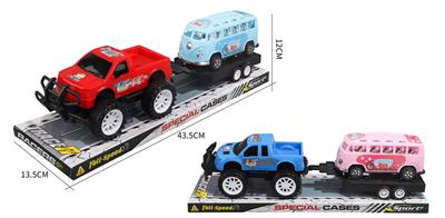 惯性越野皮卡拖惯性巴士 - OBL884073