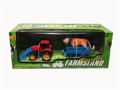 农夫车拖狮子 - OBL884162