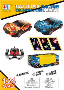 1: 24 Light music remote control car - OBL884709