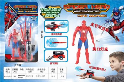 SPIDER MAN CATAPULT WITH DOLL - OBL884884