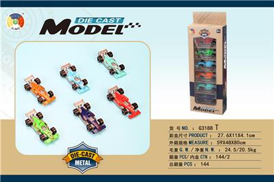 6只合金F1车子 - OBL885466