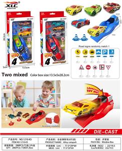 合金弹射车（4PCS） - OBL885772