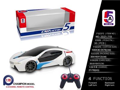 1: 16 BMW I8 BLACK WINDOW - OBL886183