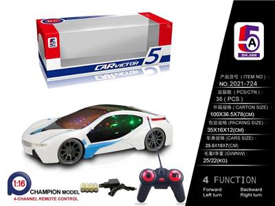 1:16 BMW I8 BLACK WINDOW 3D LIGHTING - OBL886186