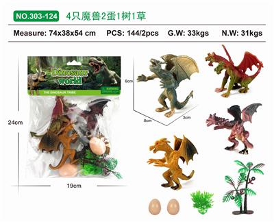 4只魔兽2蛋1树1草 - OBL886354