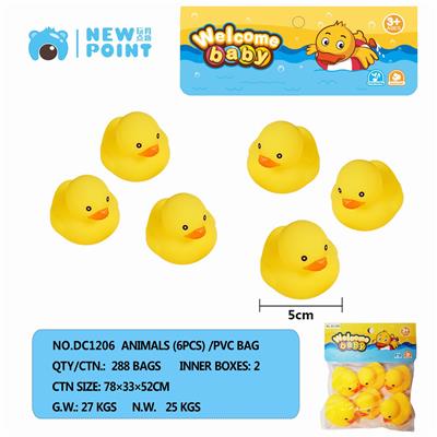 NO.8 DUCK 6 PACK (WITH BB WHISTLE) - OBL886574
