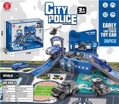 35PCS特警场景 - OBL886997
