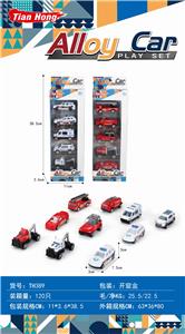 ALLOY COASTING POLICE FIRE ENGINE - OBL887147