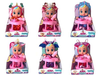 6TH GENERATION 10 INCH GLUE CRYING DOLL - OBL887443