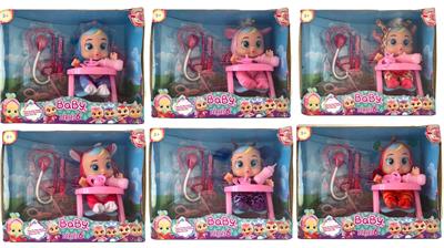 6TH GENERATION 10 INCH GLUE CRYING DOLL - OBL887447
