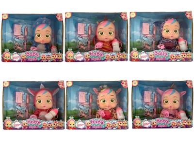 6TH GENERATION 14 INCH GLUE CRYING DOLL - OBL887459