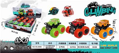 1: 36 alloy inertia stunt vehicle (pad printing) - OBL888665