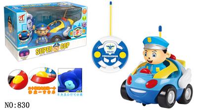 Q VERSION REMOTE CONTROL POLICE CAR - OBL888921