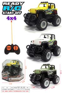 Four way remote control car jeep - OBL888942