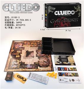 英文CLUEDO GAME OF THRONES妙探寻凶 - OBL889025