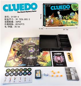 英文CLUEDO Rick and Mroty妙探寻凶 - OBL889026