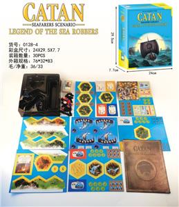 英文CATAN SEAFARERS SCENARIO LEGEND OF THE SEA ROBBERS 卡坦岛 - OBL889040