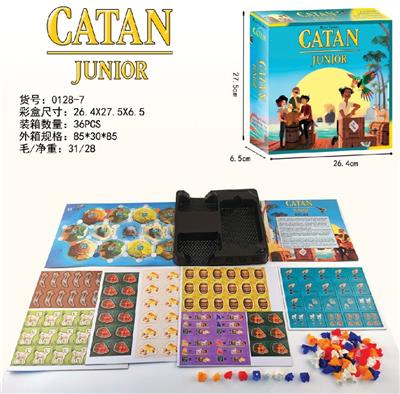英文CATAN JUNIOR卡坦岛 - OBL889043